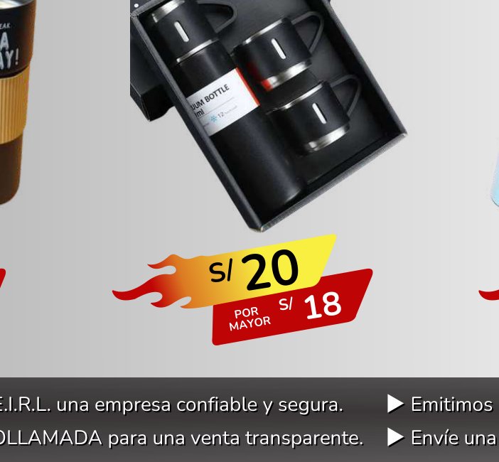 SET DE TERMO 500ML SET DE TERMO 500ML - Imagen 1