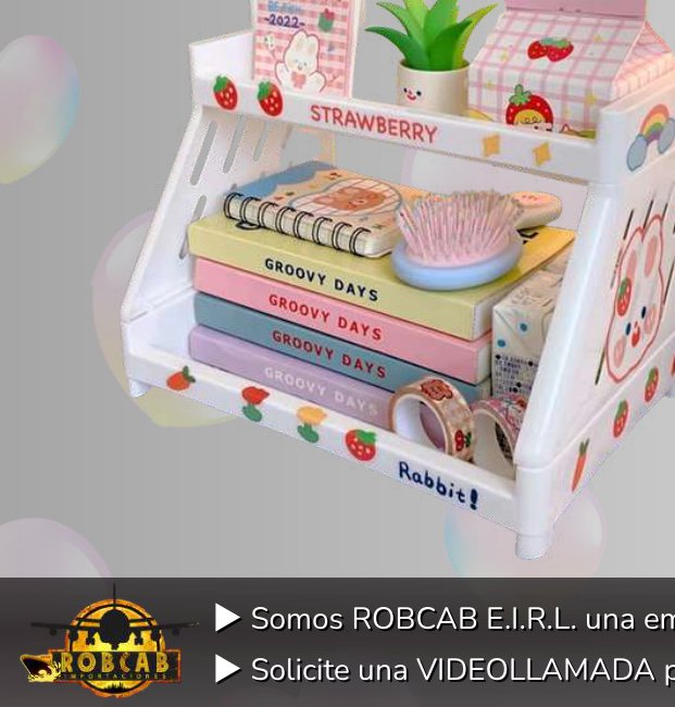 ESTANTE KAWAI 2 NIVELES ESTANTE KAWAI 2 NIVELES - Imagen 1