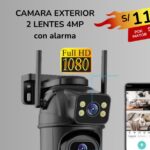 CAMARA EXTERIOR 2 LENTES 4MP