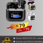 AURICULAR CON PANTALLA TOUCH