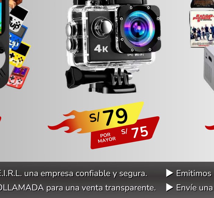 CAMARA ACUATICA GO PRO CAMARA ACUATICA GO PRO - Imagen 1