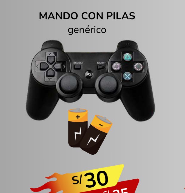 MANDO CON PILAS MANDO CON PILAS - Imagen 1