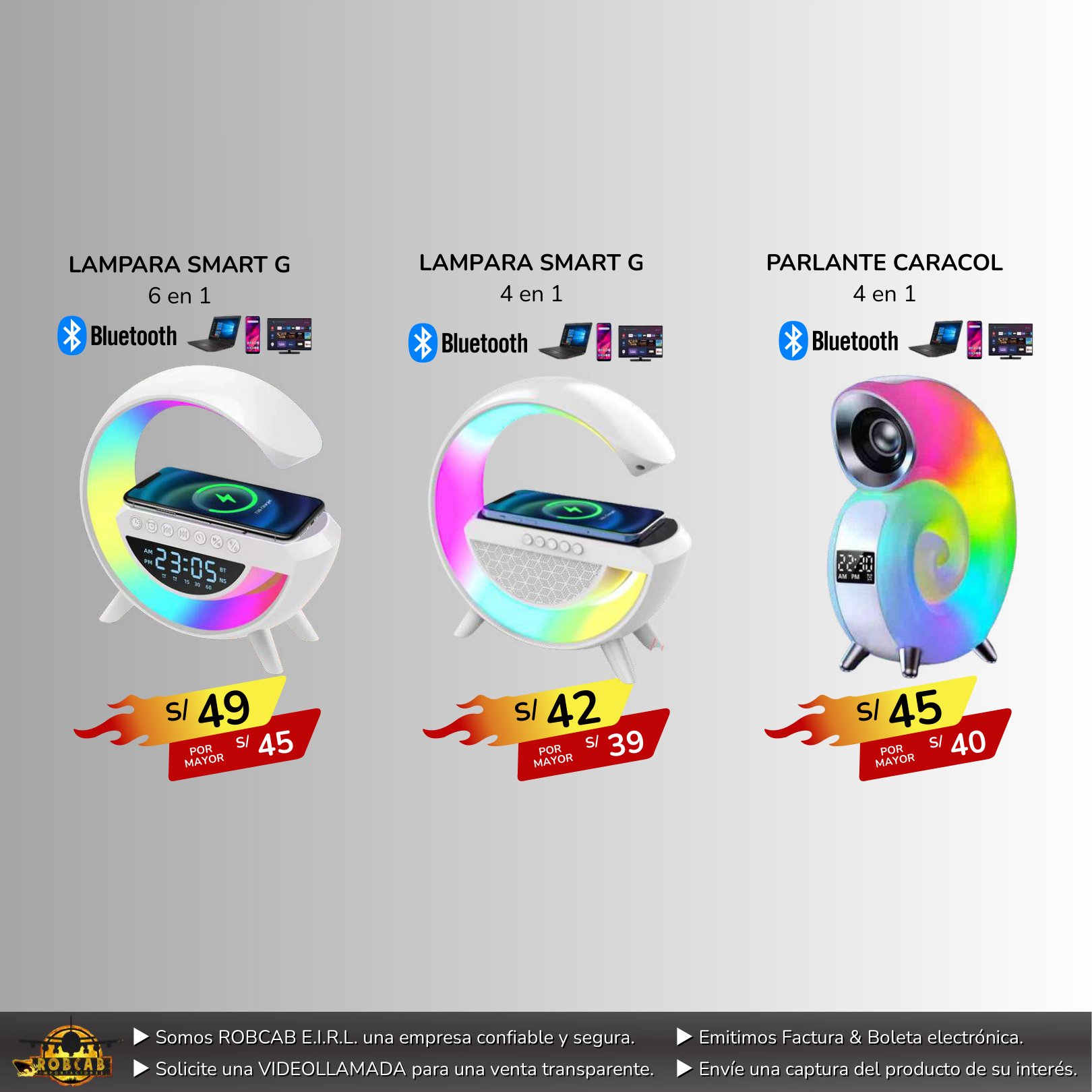LAMPARA SMART G LAMPARA SMART G - Imagen 1