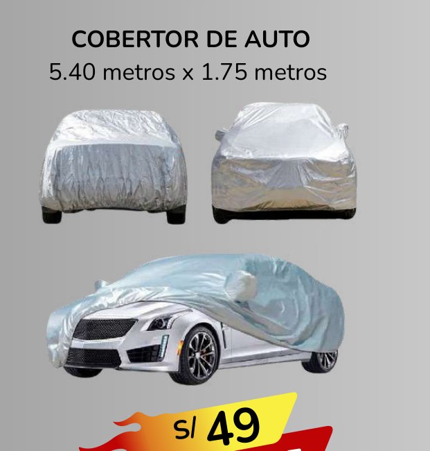 COBERTOR DE AUTO COBERTOR DE AUTO - Imagen 1