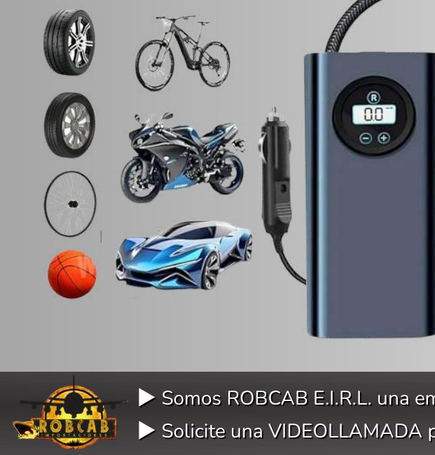 INFLADOR DE LLANTAS PORTATIL & ELECTRICO INFLADOR DE LLANTAS PORTATIL & ELECTRICO - Imagen 1
