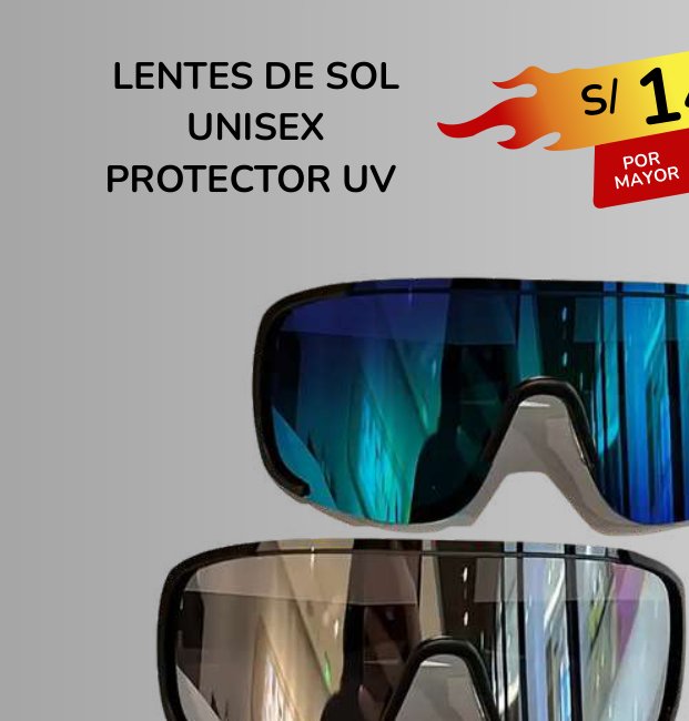 LENTES DE SOL UNISEX LENTES DE SOL UNISEX - Imagen 1