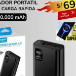 CARGADOR PORTATIL SUPER CARGA RAPIDA