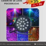 CANON DE 18 LUCES PSICODELICAS