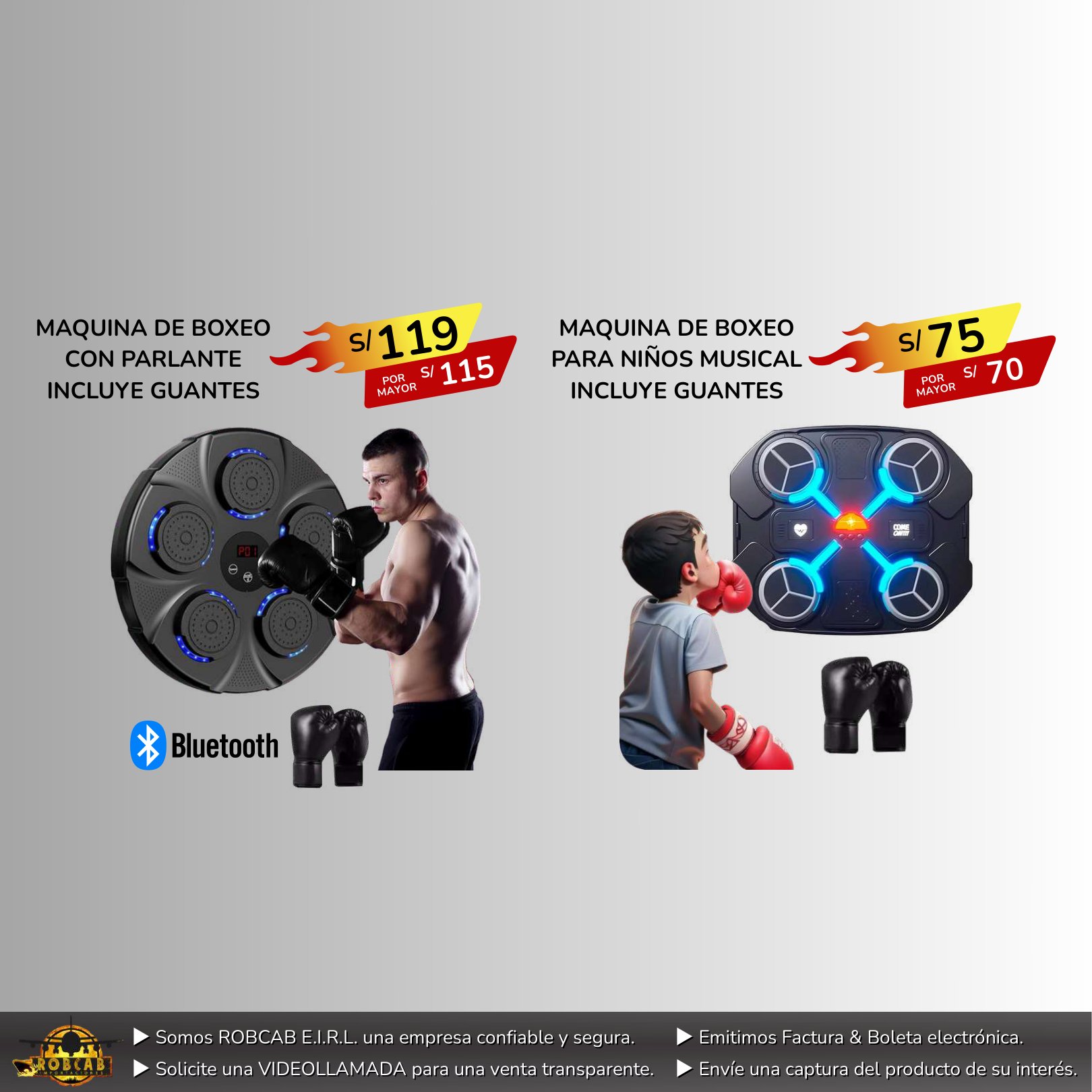 MAQUINA DE BOXEO PARA NINOS MUSICAL MAQUINA DE BOXEO PARA NINOS MUSICAL - Imagen 1
