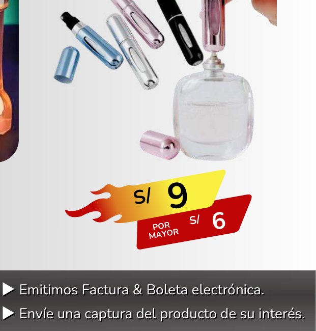 ATOMIZADOR PERFUME ATOMIZADOR PERFUME - Imagen 1