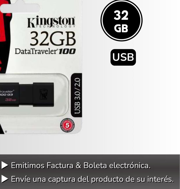 MEMORIA USB 32GB MEMORIA USB 32GB - Imagen 1