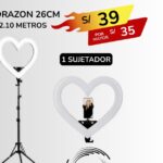 ARO LED CORAZON 26CM