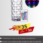 LAMPARA DE CRISTAL