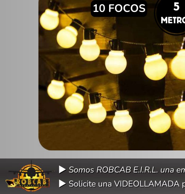GUIRNALDA BOMBILLO GUIRNALDA BOMBILLO - Imagen 1