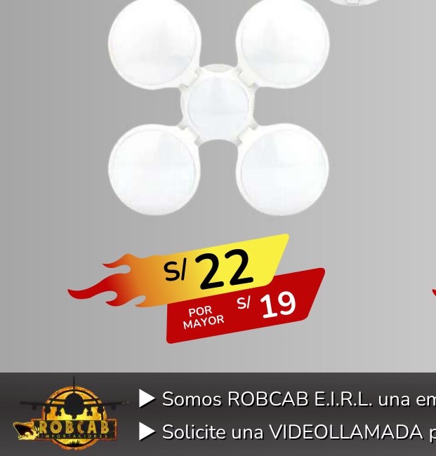 FOCO LED PELOTA FOCO LED PELOTA - Imagen 1
