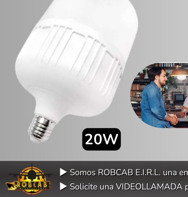 FOCO LED 20W FOCO LED 20W - Imagen 1