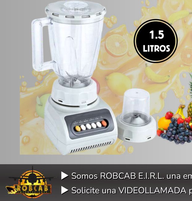 LICUADORA CLASIC 2 EN 1 LICUADORA CLASIC 2 EN 1 - Imagen 1
