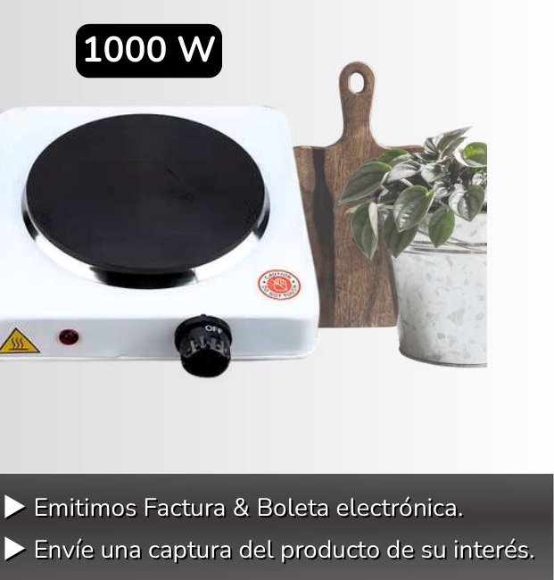 COCINA ELECTRICA 1 HORNILLA COCINA ELECTRICA 1 HORNILLA - Imagen 1