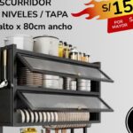 ESCURRIDOR TRES NIVELES / TAPA