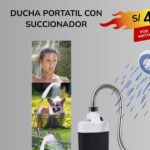 DUCHA PORTATIL CON SUCCIONADOR