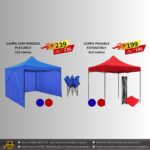 CARPA CON PAREDES PLEGABLE