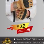 GUANTES tacticos marron