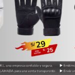 GUANTES tacticos negro