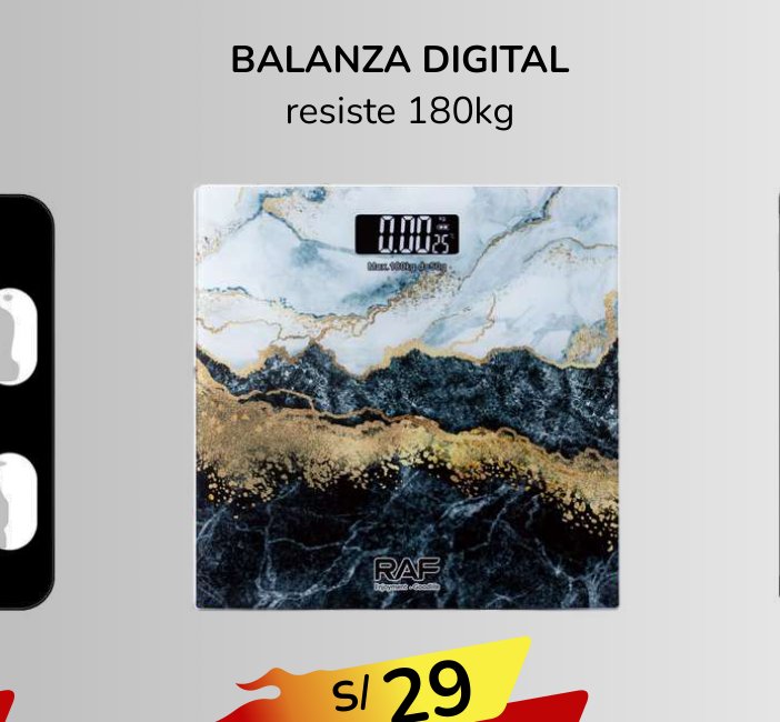 BALANZA DIGITAL BALANZA DIGITAL - Imagen 1