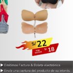 BRASIER INVISIBLE push up con tiras