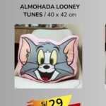 ALMOHADA LOONEY TUNES / 40 x 42cm