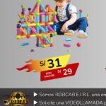 JUEGO MAGNETICO DIDACTICO / 64 piezas