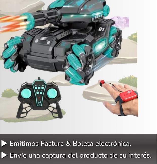 CARRO ACROBATICO HIDROGEL BAZUCA + SENSOR & MANDO CARRO ACROBATICO HIDROGEL BAZUCA + SENSOR & MANDO - Imagen 1