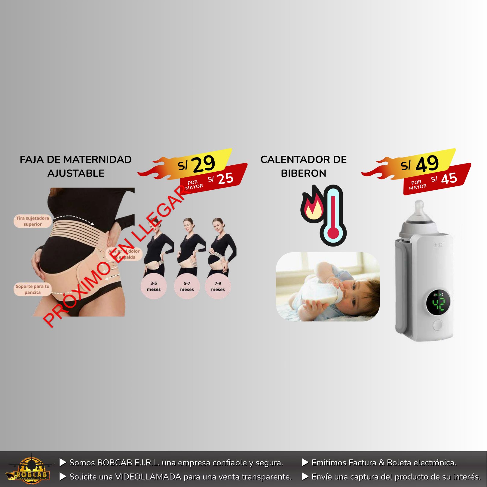 FAJA DE MATERNIDAD AJUSTABLE FAJA DE MATERNIDAD AJUSTABLE - Imagen 1