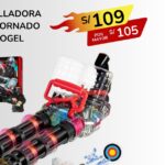 AMETRALLADORA DOBLE TORNADO HIDROGEL