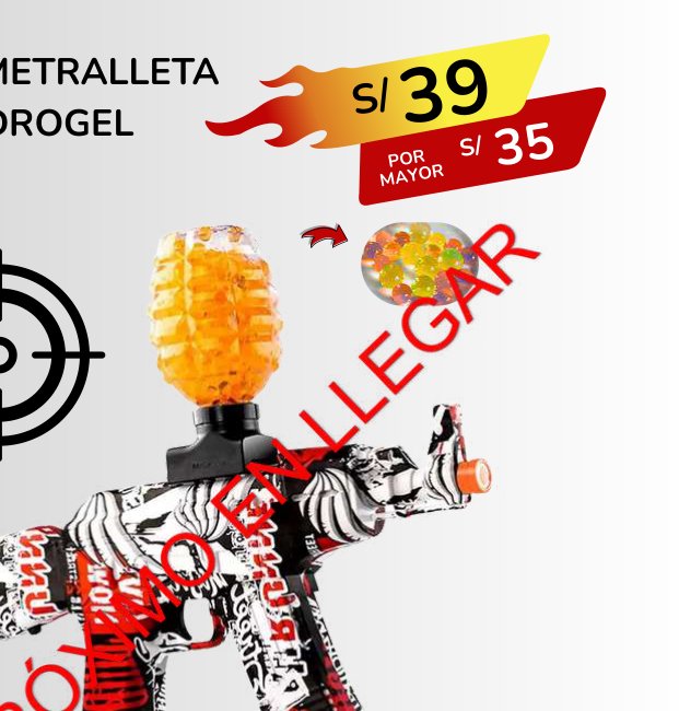 AK-47 METRALLETA HIDROGEL AK-47 METRALLETA HIDROGEL - Imagen 1