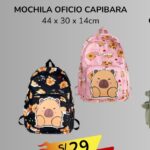 MOCHILA OFICIO CAPIBARA