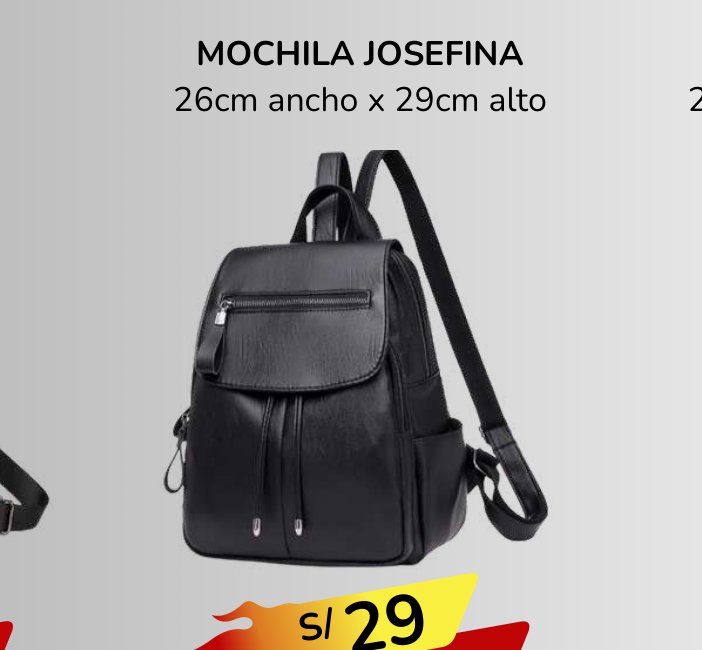 MOCHILA JOSEFINA MOCHILA JOSEFINA - Imagen 1