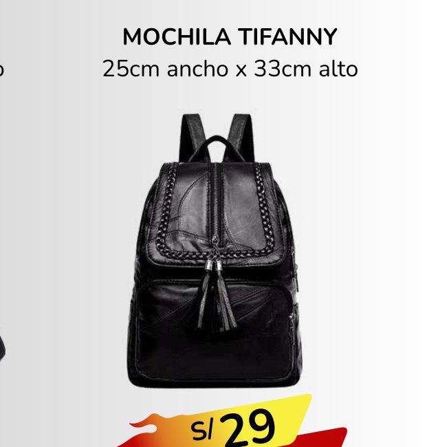 MOCHILA TIFANNY MOCHILA TIFANNY - Imagen 1