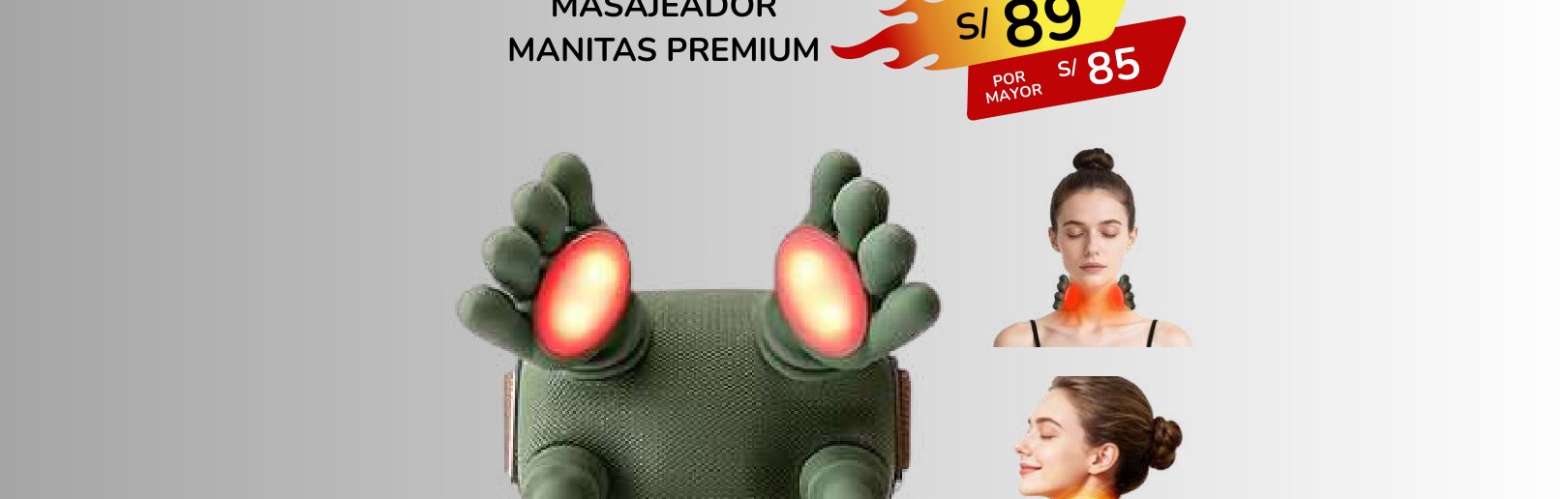 MASAJEADOR MANITAS PREMIUM MASAJEADOR MANITAS PREMIUM - Imagen 1
