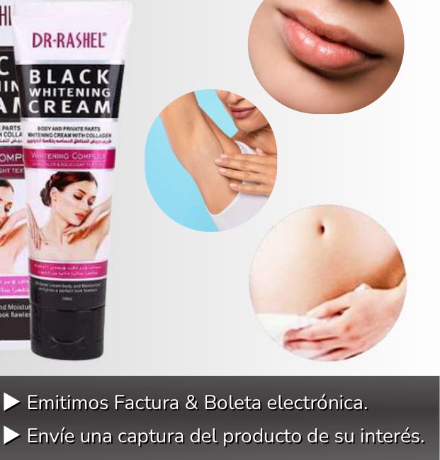 CREMA ACLARADORA CORPORAL DR. RASHEL CREMA ACLARADORA CORPORAL DR. RASHEL - Imagen 1