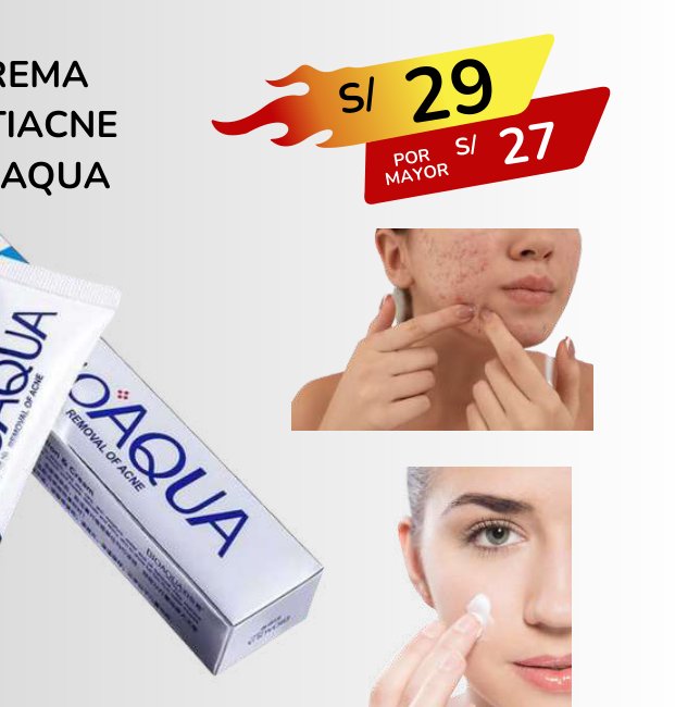 CREMA ANTIACNE BIOAQUA CREMA ANTIACNE BIOAQUA - Imagen 1
