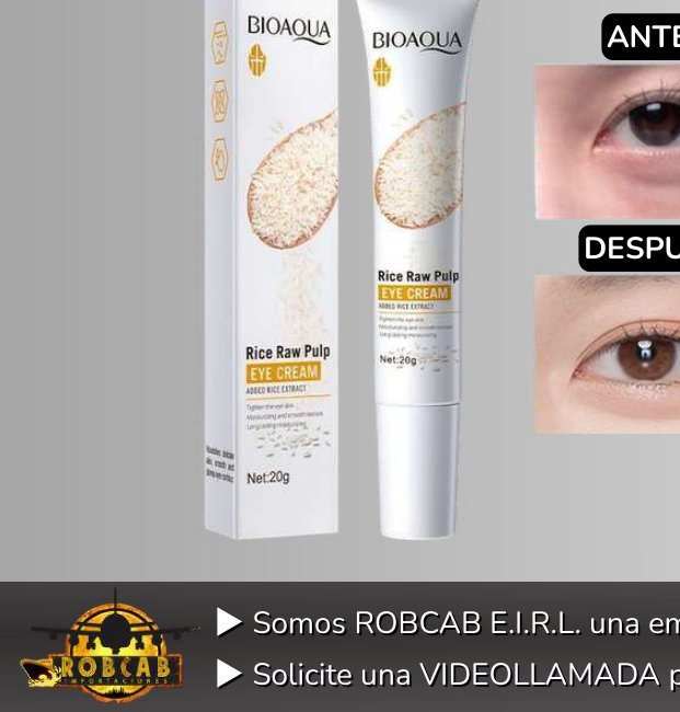 CREMA ANTIOJERAS BIOAQUA CREMA ANTIOJERAS BIOAQUA - Imagen 1