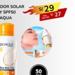 BLOQUEADOR SOLAR SPRAY SPF50 BIOAQUA