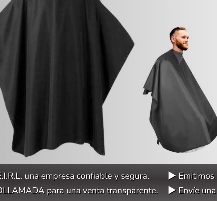 CAPA DE CORTE DE PELUQUERIA CAPA DE CORTE DE PELUQUERIA - Imagen 1