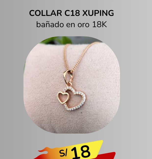 COLLAR C18 XUPING COLLAR C18 XUPING - Imagen 1