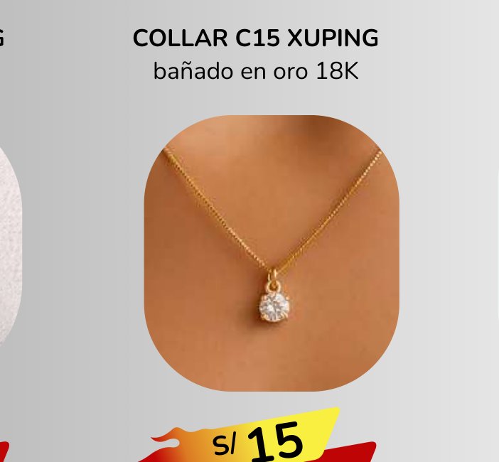 COLLAR C15 XUPING COLLAR C15 XUPING - Imagen 1