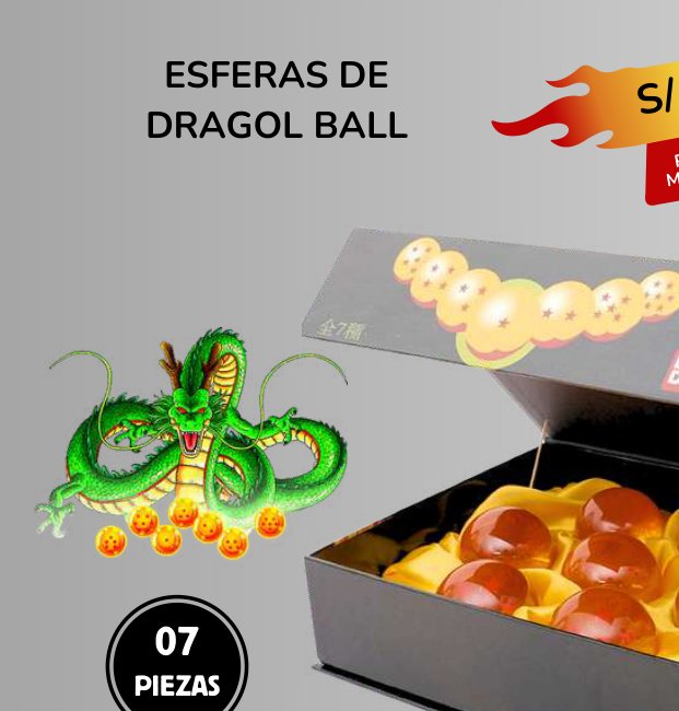 ESFERAS DE DRAGON BALL ESFERAS DE DRAGON BALL - Imagen 1