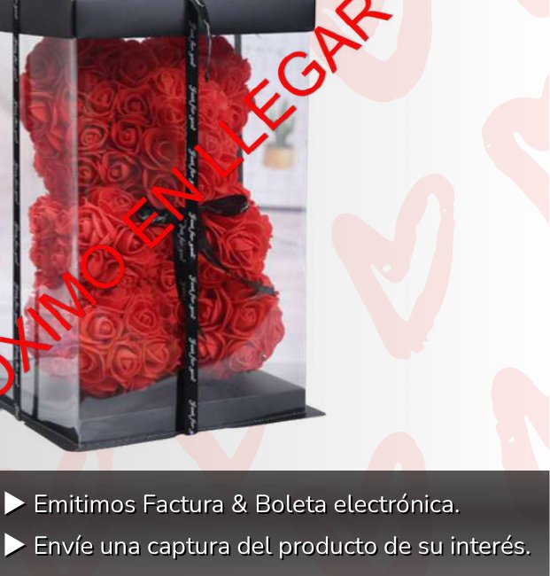 OSO DE ROSAS ETERNAS / EN CAJA OSO DE ROSAS ETERNAS / EN CAJA - Imagen 1