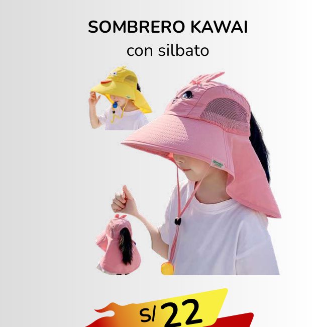 SOMBRERO KAWAI SOMBRERO KAWAI - Imagen 1