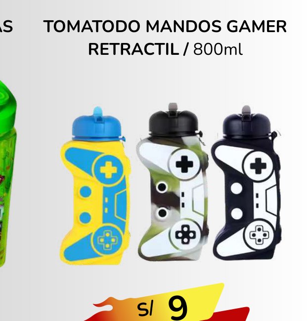 TOMATODO MANDOS GAMER RETRACTIL TOMATODO MANDOS GAMER RETRACTIL - Imagen 1